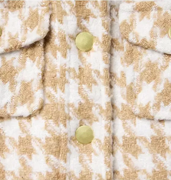 The Houndstooth Bow Jacket