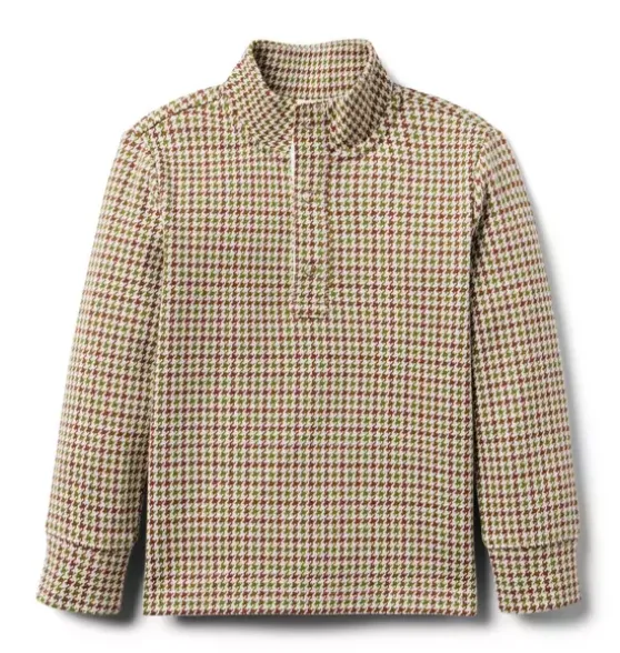 The Houndstooth Jacquard Pullover