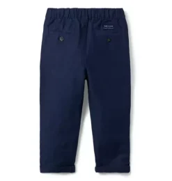 The Linen-Cotton Pull-On Pant