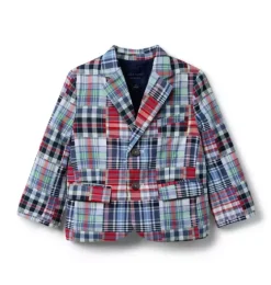 The Madras Patchwork Blazer