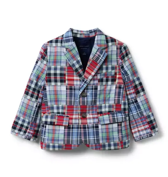 The Madras Patchwork Blazer
