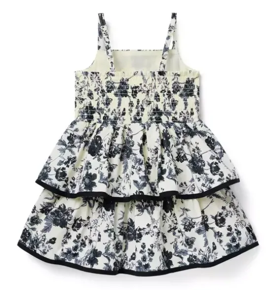 The Noir Floral Dress
