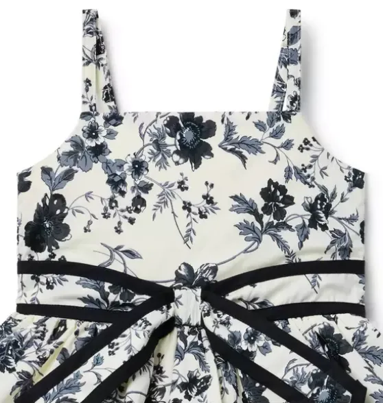 The Noir Floral Dress