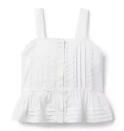 The Pintuck Peplum Top