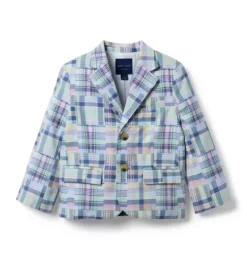 The Plaid Patchwork Blazer