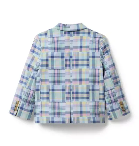 The Plaid Patchwork Blazer