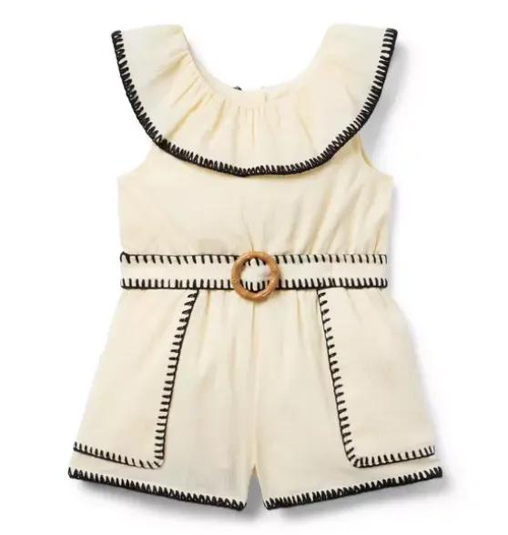 The Ruffle Explorer Romper