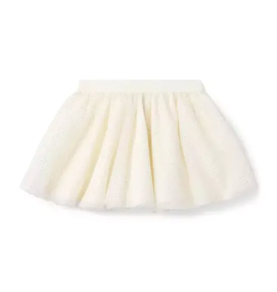 The Sparkle Tulle Dot Skirt