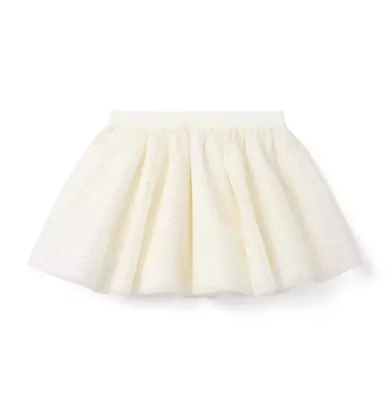 The Sparkle Tulle Dot Skirt