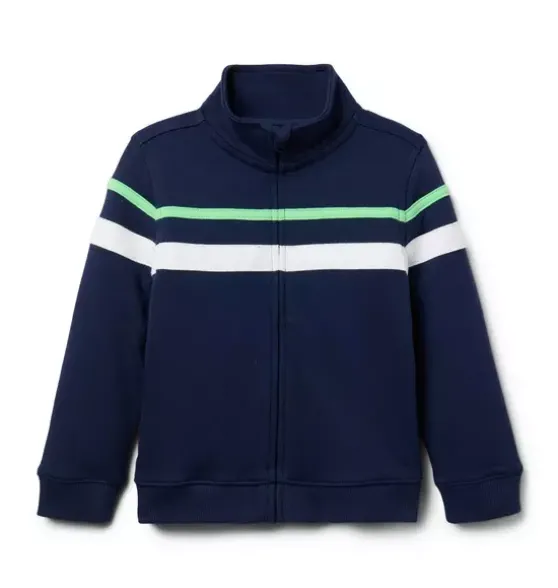 The Stripe French Terry Jacket