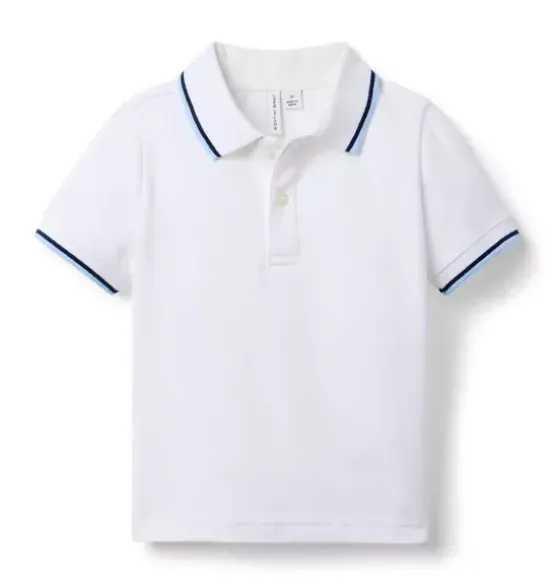 The Stripe Trim Polo