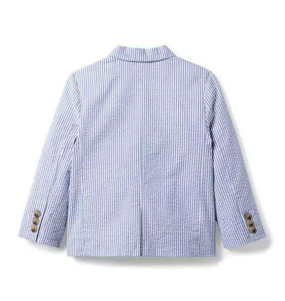 The Striped Seersucker Blazer