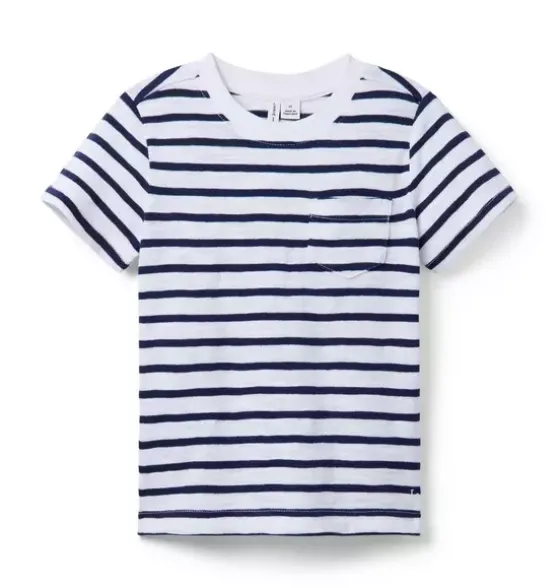 The Striped Slub Tee