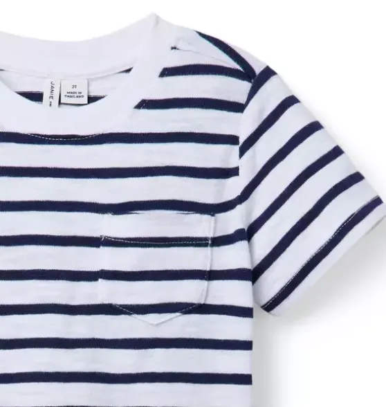 The Striped Slub Tee
