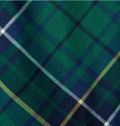 The Tartan Smocked Ruffle Top