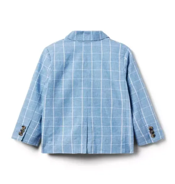 The Tattersall Linen-Cotton Blazer