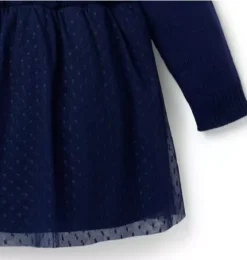 Tiered Tulle Sweater Dress