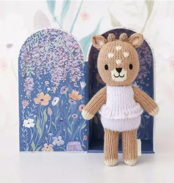 Tiny Violet the fawn