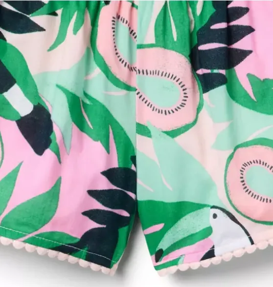 Toucan Ruffle Short