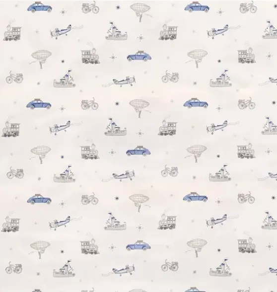 Transit Treasures Baby Duvet Set - Blue