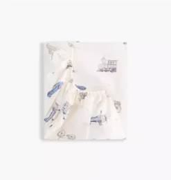 Transit Treasures Changing Pad Cover - Blue