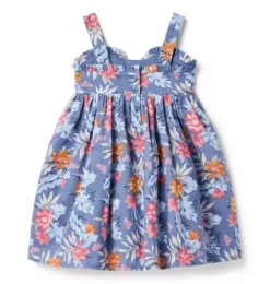 Tropical Floral Sweetheart Dress