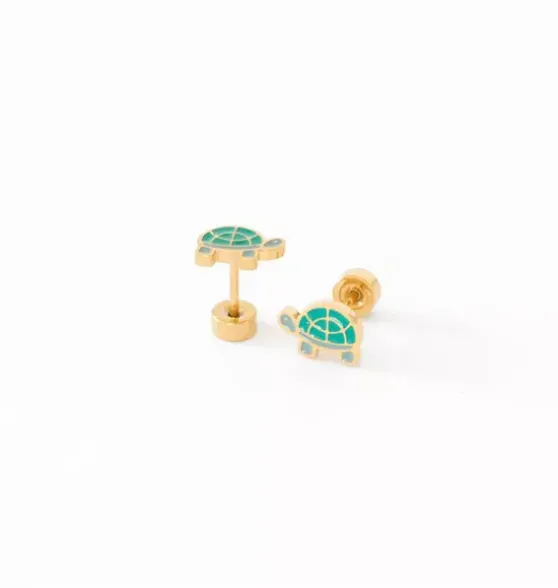 Turtle Stud Earring