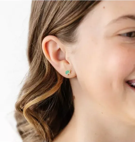 Turtle Stud Earring