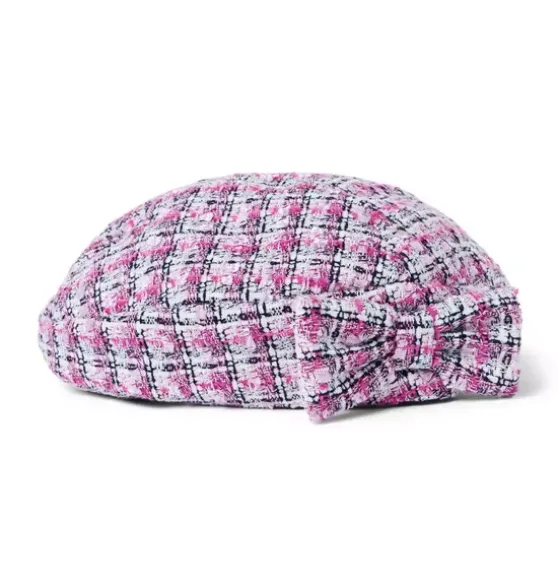 Tweed Bow Beret