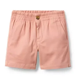 Twill Pull-On Short