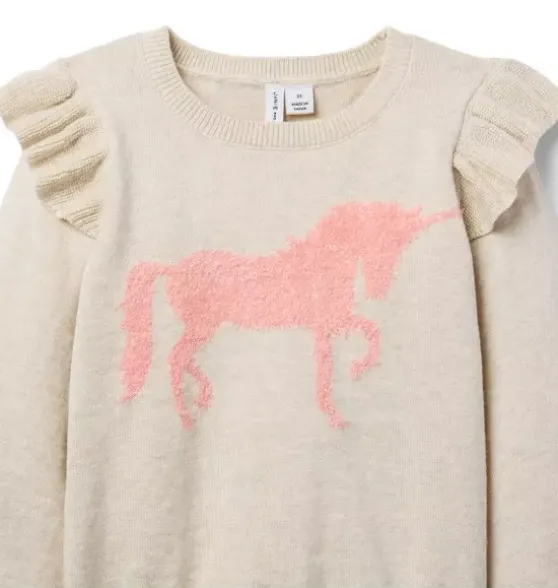 Unicorn Ruffle Sweater