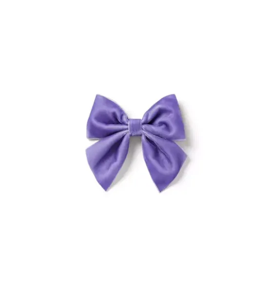 Velvet Bow Barrette