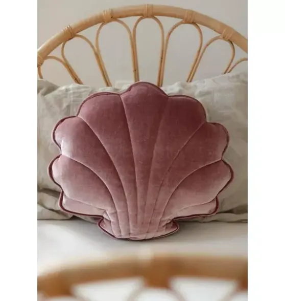 Velvet “Cosmic Pearl” Shell Pillow