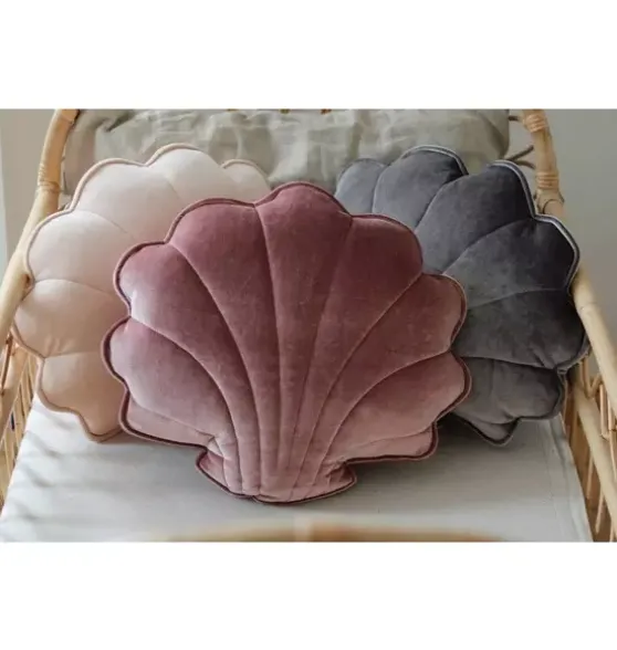 Velvet “Cosmic Pearl” Shell Pillow