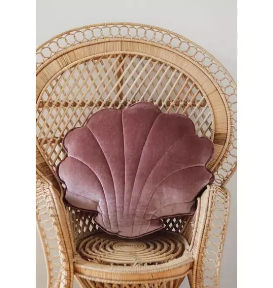 Velvet “Cosmic Pearl” Shell Pillow