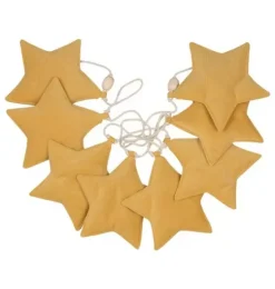 Velvet &ldquo;Honey Dust&rdquo; Garland with Stars