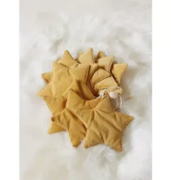 Velvet “Honey Dust” Garland with Stars