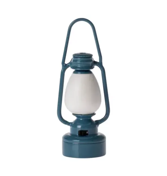 Vintage lantern, Mouse - Blue