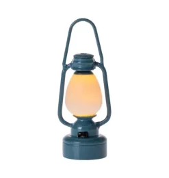 Vintage lantern, Mouse - Blue
