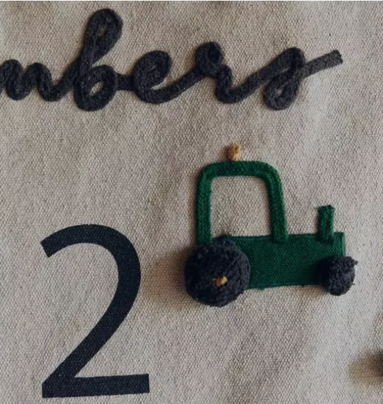 Wall Hanger Farm Numbers