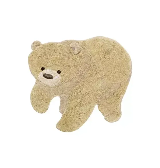 Washable Animal Rug Bear