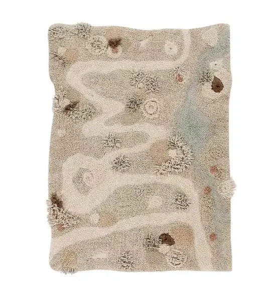 Washable Play Rug Path of Nature