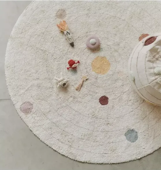 Washable Play Rug Solar System