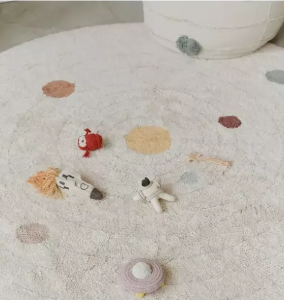 Washable Play Rug Solar System