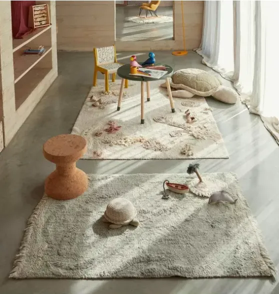 Washable Play Rug Waves