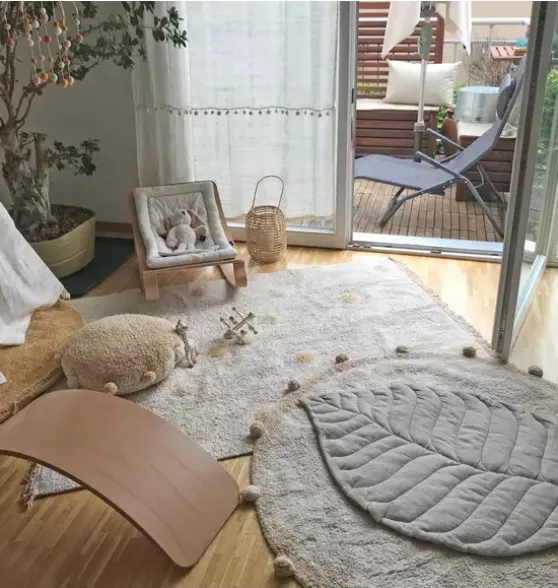 Washable Rug Bubbly Honey