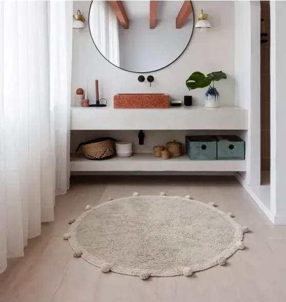 Washable Rug Bubbly Olive
