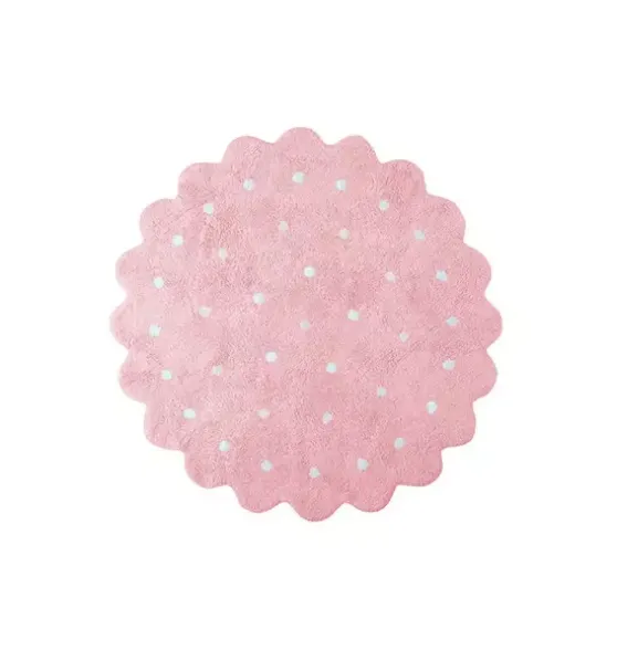 Washable Rug Little Biscuit Pink