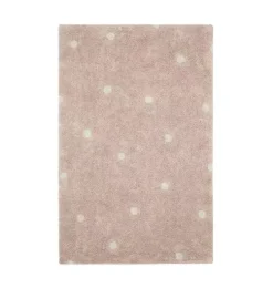 Washable Rug Mini Dot Rose