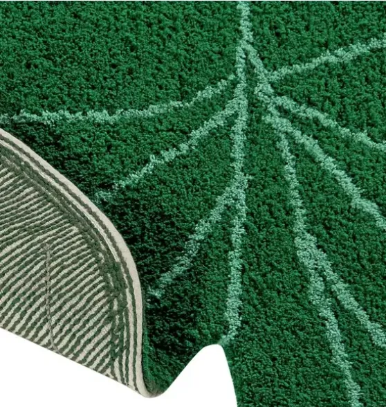 Washable Rug Monstera Leaf